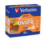 Verbatim DVD-R Gold Archival 5 Pack
